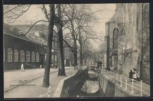 AK Delft, Oude Delft met Prinsenhof