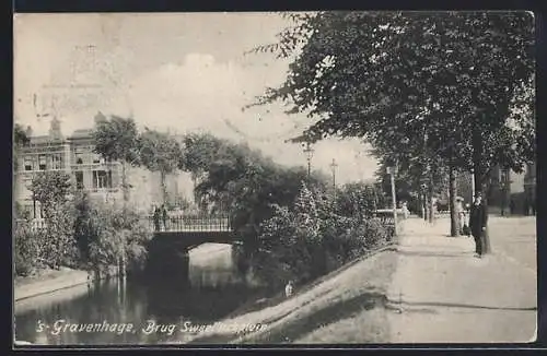 AK 's-Gravenhage, Brug Sweelinckplein