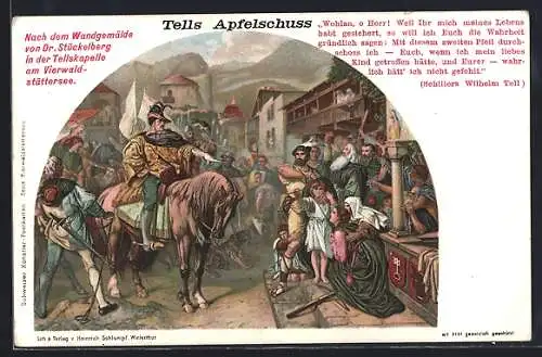 AK Wilhelm Tells Apfelschuss