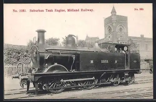AK Suburban Tank Engine, Midland Railway, Nr. 2232