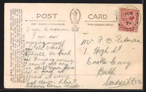 AK An LMS Compound Express Passenger Engine, 1045