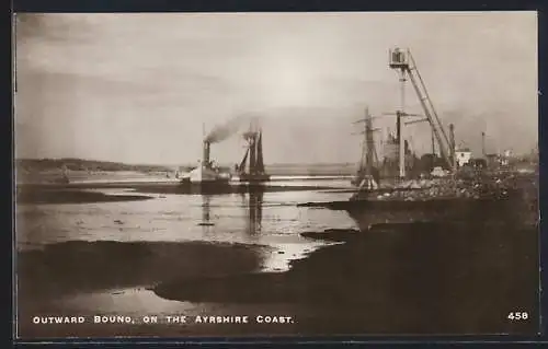 AK Outwards Bound /Ayrshire Coast, Ships in the water