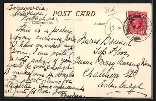 AK Strathyre, Looking South