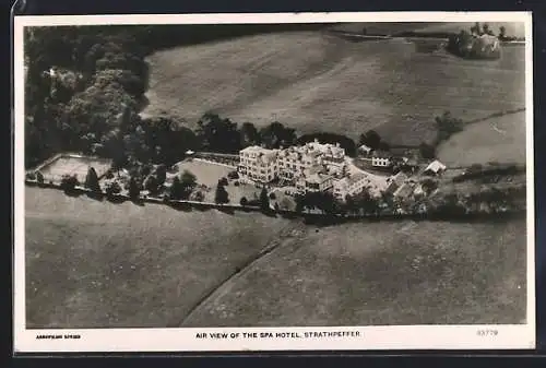 AK Strathpeffer, Air View of the Spa Hotel