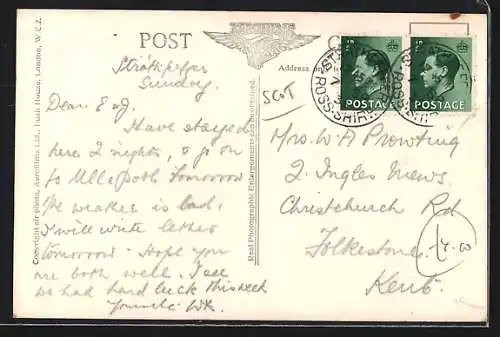 AK Strathpeffer, Air View of the Spa Hotel