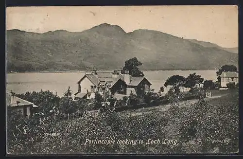 AK Portincaple, Panorama looking to Loch Long