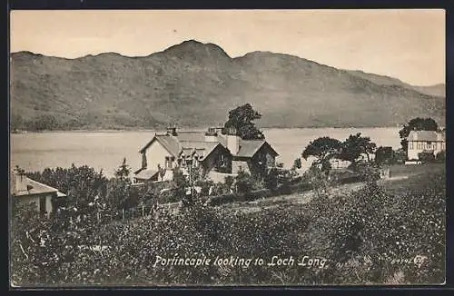 AK Portincaple, Panorama looking to Loch Long