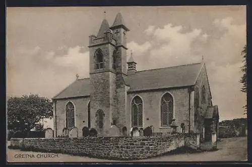 AK Domfriesshire, Gretna Church