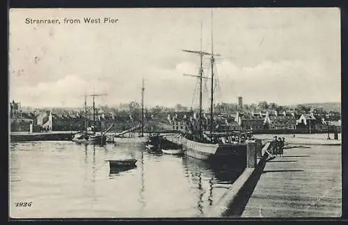 AK Stranraer, Panorama from West Pier