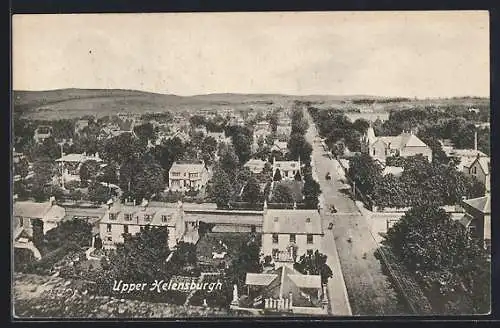 AK Upper Helensburgh, Panorama mit Strassenpartie