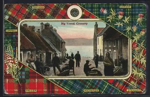 AK Cromarty, Big Vennal, Fraser, Mackenzie, Stewart, Passepartout