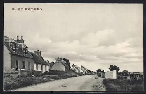 AK Saltburn, Invergordon, Strassenpartie
