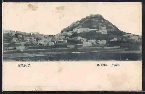 AK Milos, Plakes
