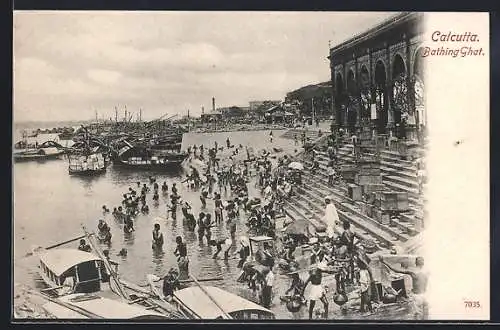 AK Calcutta, Bathing Ghat