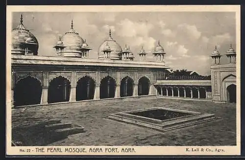 AK Agra, Agra Fort, The Pearl Mosque