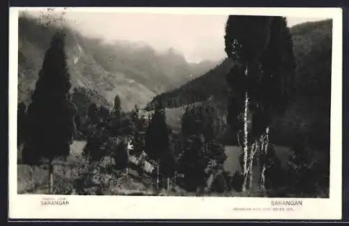 AK Sarangan, Panorama voet Boven Zee