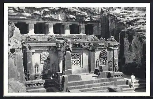 AK Ellora, Cave, Facade