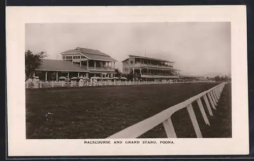 AK Poona, Racecourse and Grand Stand