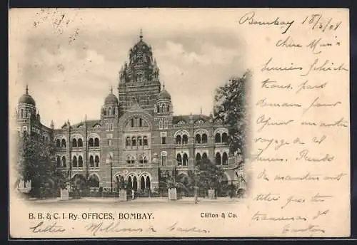 AK Bombay, B. B. & C. I. Ry. Offices