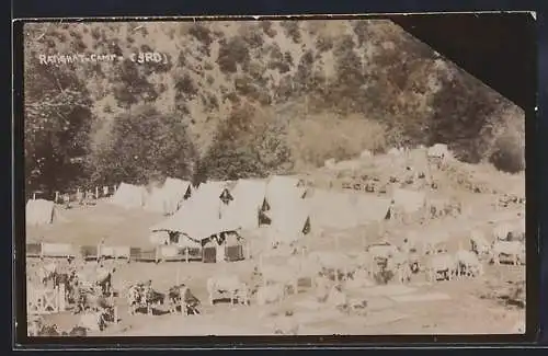 AK Ratighat, Camp mit Kühen