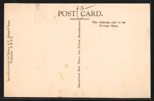 AK Peshawar /N. W. F. P., Government House