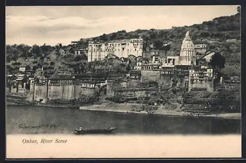 AK Onkar, River Scene