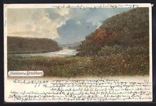 AK Strausberg, Blick auf den Ihlandsee