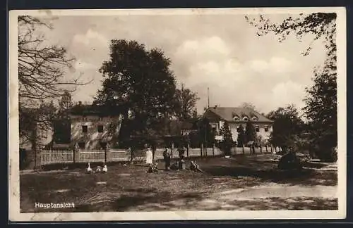 AK Bad Saarow, Theresienhof am Scharmützelsee, Erholungsheim des Gewerkskrankenverein Berlin