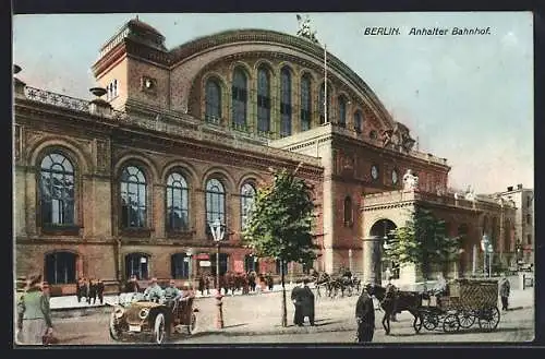 AK Berlin-Kreuzberg, Anhalter Bahnhof