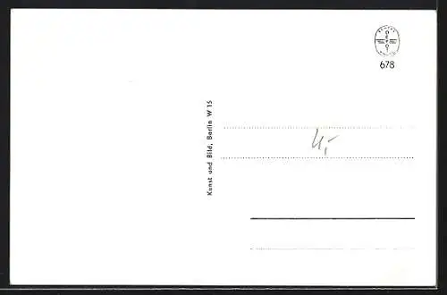 AK Berlin, Berliner Bank bei Nacht