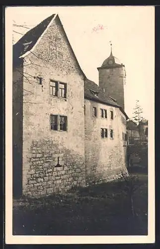 AK Kapellendorf, Blick auf die Wasserburg
