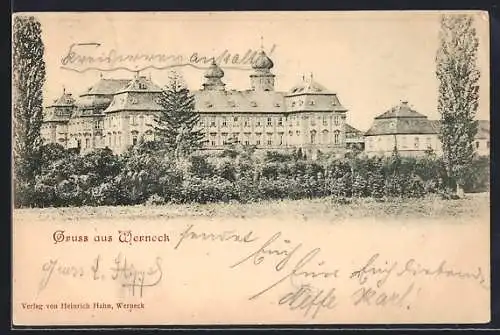 AK Werneck, Blick auf das Schloss