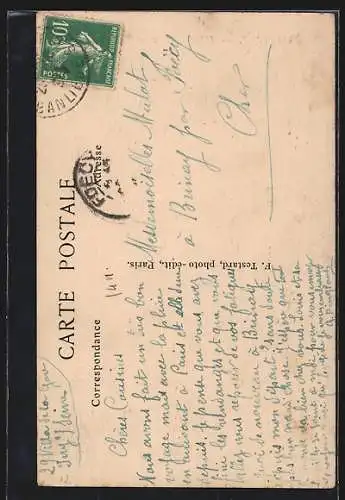 AK Ivry, L`Église, XIVe siècle, et ses 46 marches