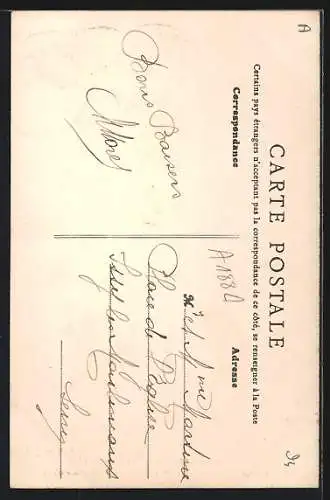 AK Boissy-Saint-Léger, Château du Prince de Wagram, Vue prise de la Pièce d`eau