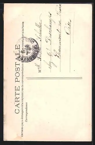 AK Vincennes, Le Fort, Porte principale, Vue de l`Intérieur