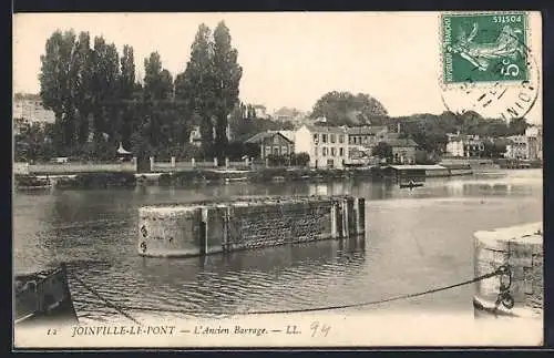 AK Joinville-le-Pont, L`Ancien Barrage