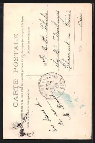 AK Saint-Maurice, La Passerelle et vue sur le canal