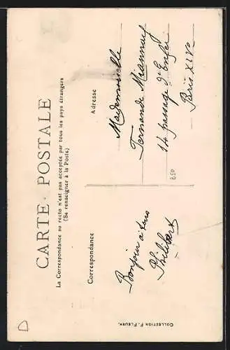 AK Le Perreux, Recevez ces Fleurs et vues multiples du Perreux