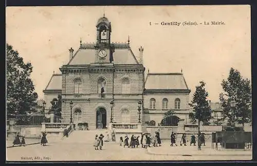 AK Gentilly, La Mairie
