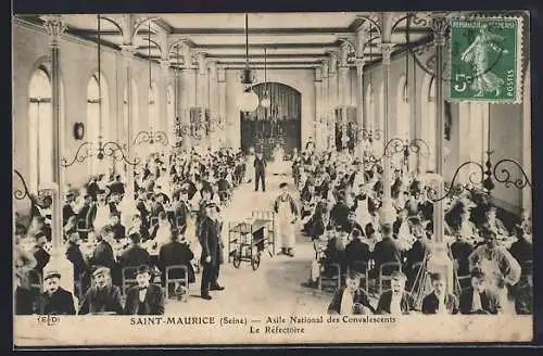 AK Saint-Maurice, Asile National des Convalescents, Le Réfectoire