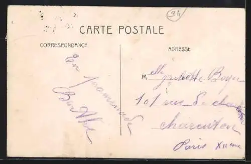 AK Charentonneau, Panorama vers St-Maurice