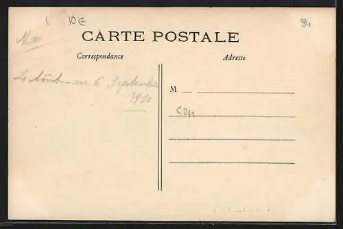 AK Villiers-sur-Marne, La Rue de la Station