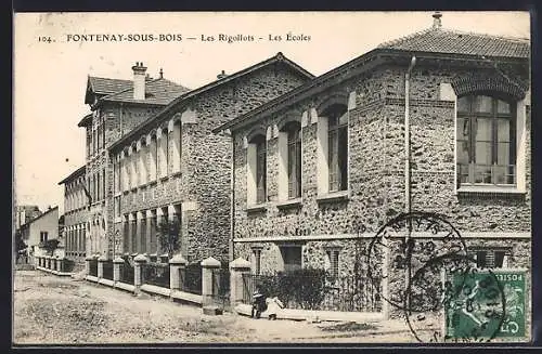 AK Fontenay-sous-Bois, Les Rigollots, Les Écoles