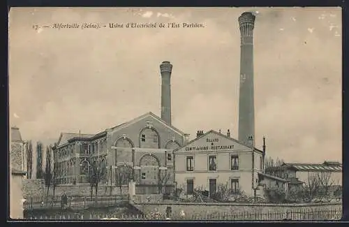 AK Alfortville, Usine d`Électricité de l`Est Parisien