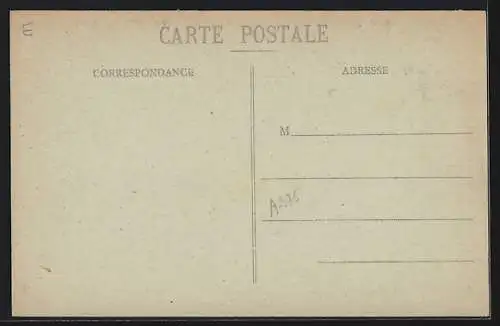 AK Ablon, Rue de la Mairie et la Poste