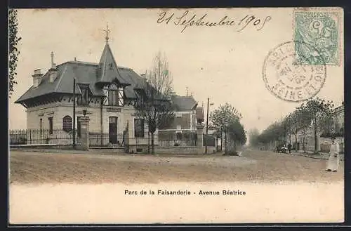 AK Parc de la Faisanderie, Avenue Béatrice