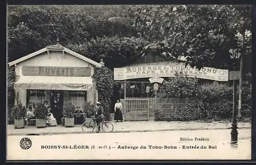 AK Boissy-St-Léger, Auberge du Tohu-Bohu, Entrée du Bal