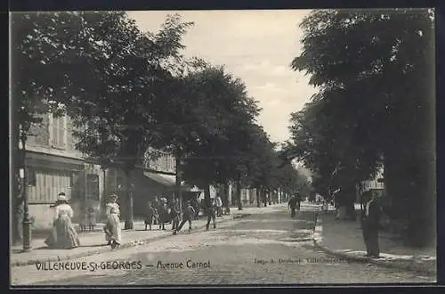 AK Villeneuve-Saint-Georges, Avenue Carnot
