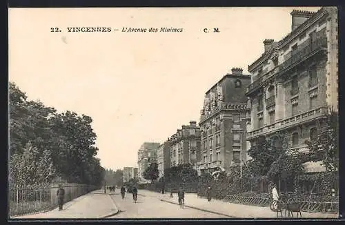 AK Vincennes, L`Avenue des Minimes