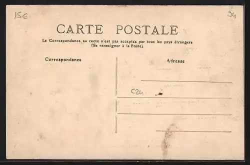 AK Vincennes, La Cartoucherie avec groupe de travailleurs devant les bâtiments industriels